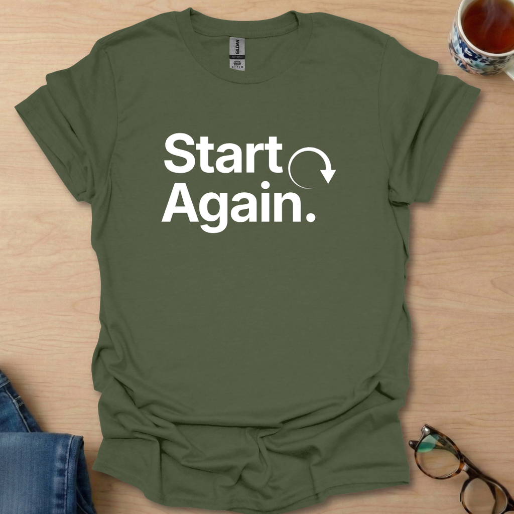 Start Again.