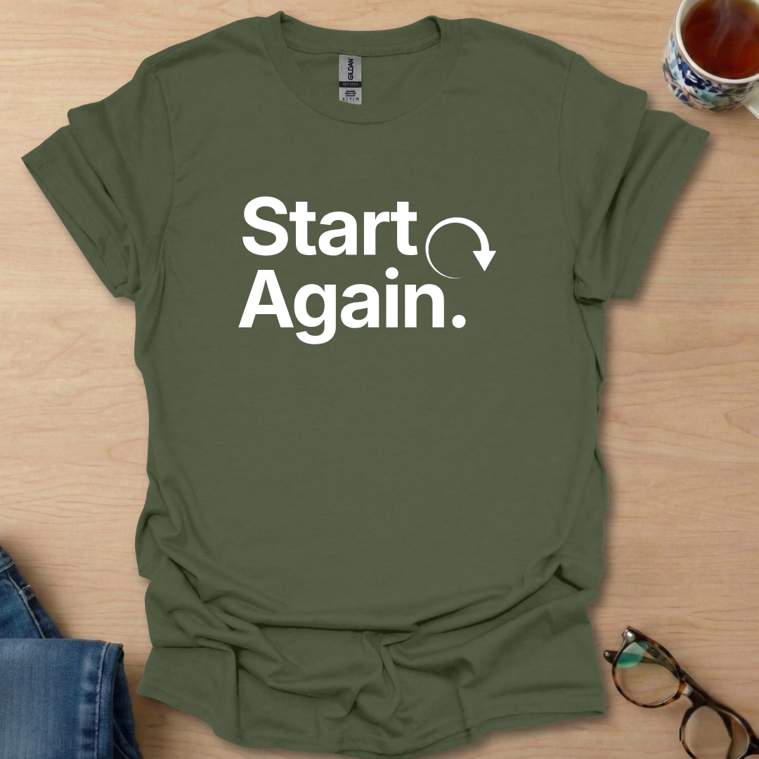 Start Again.
