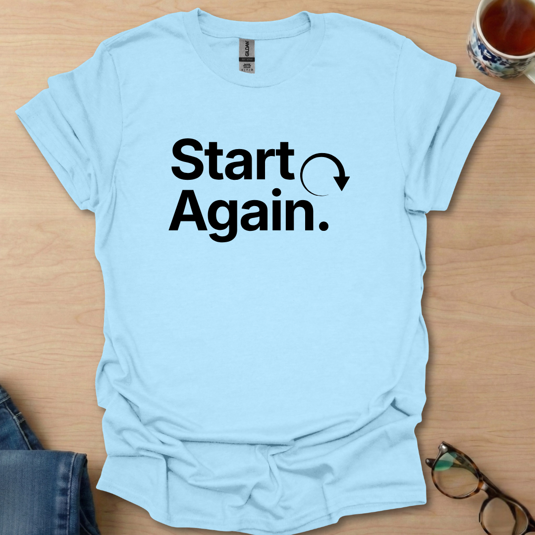 Start Again.