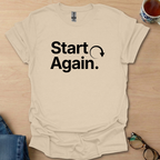 Start Again.