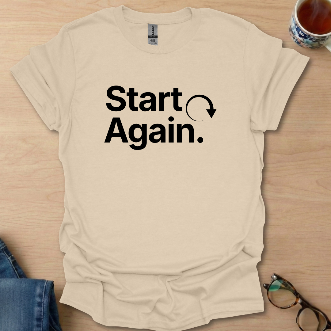 Start Again.
