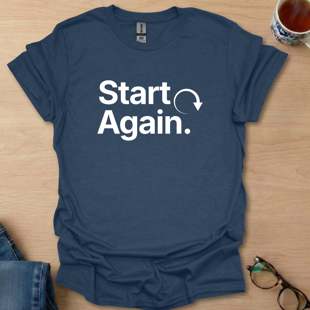 Start Again.