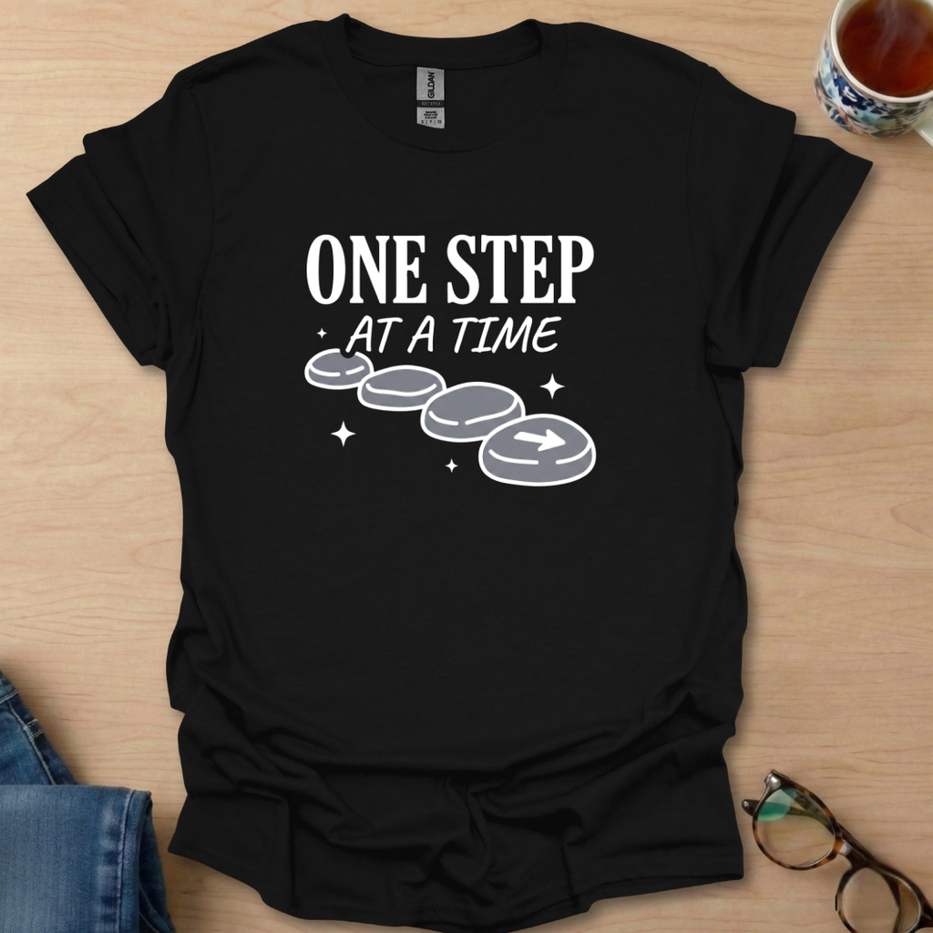 One Step At A Time stones