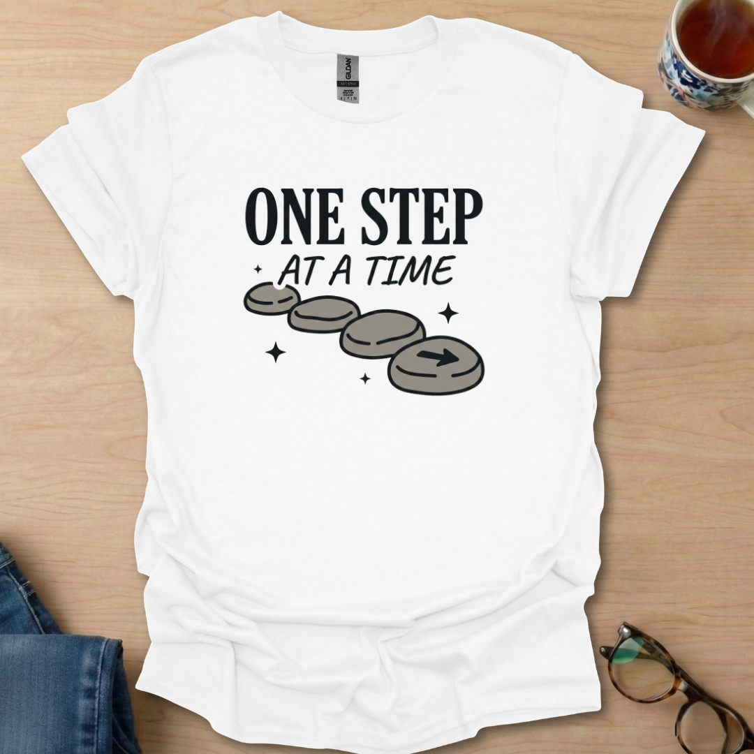 One Step At A Time stones