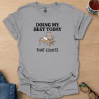 Doing My Best Today cat