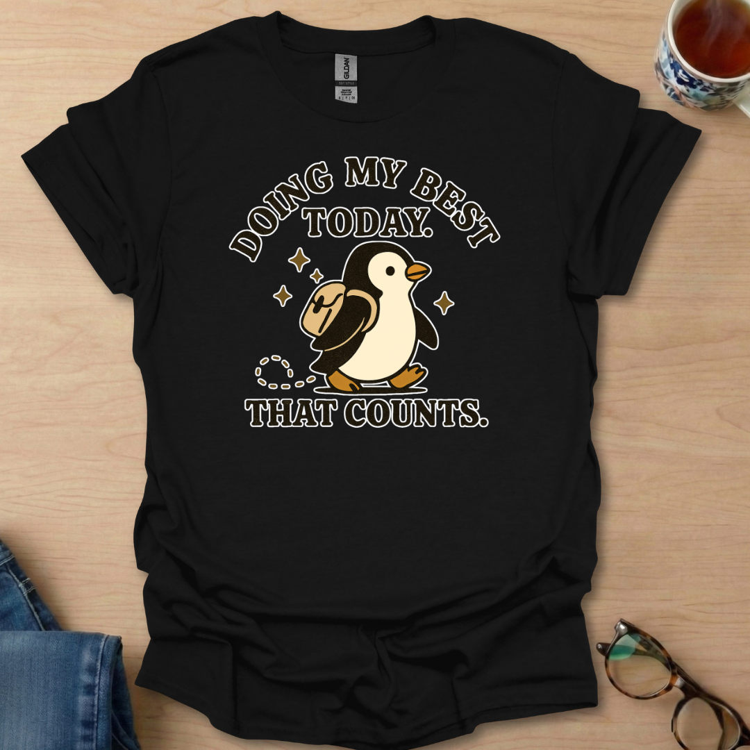 Doing My Best penguin