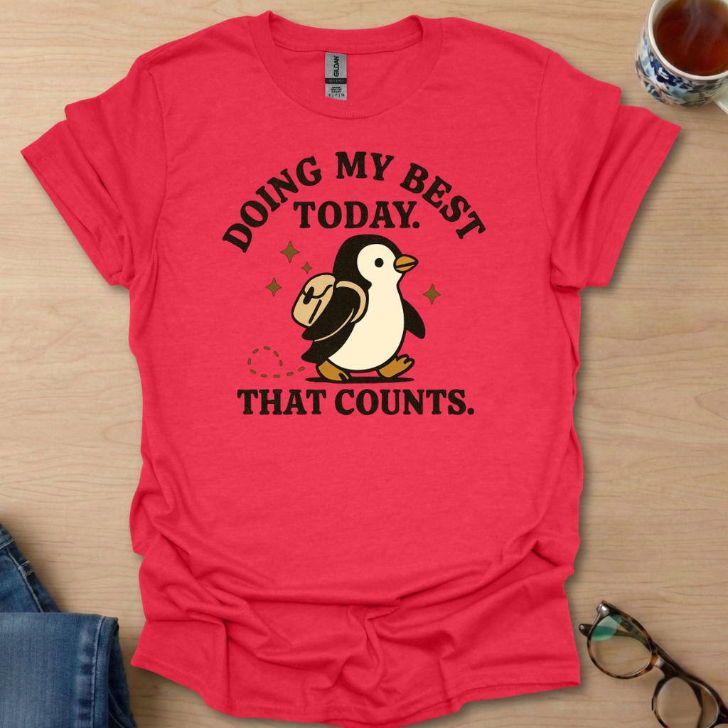 Doing My Best penguin