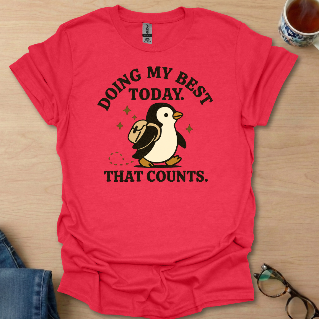 Doing My Best penguin