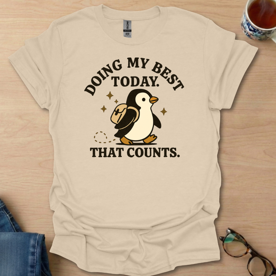 Doing My Best penguin