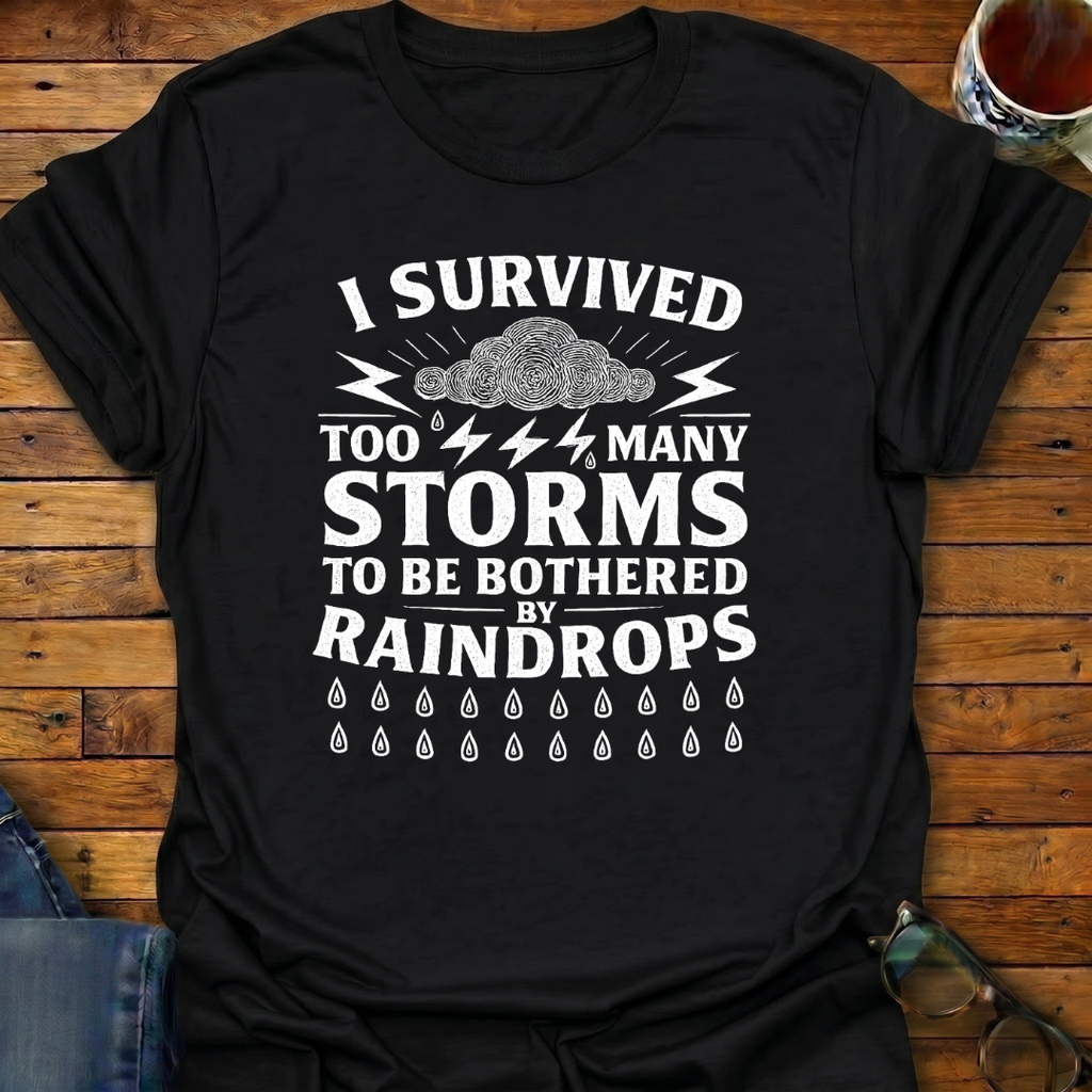 I Survived Too Many Storms T-Shirt