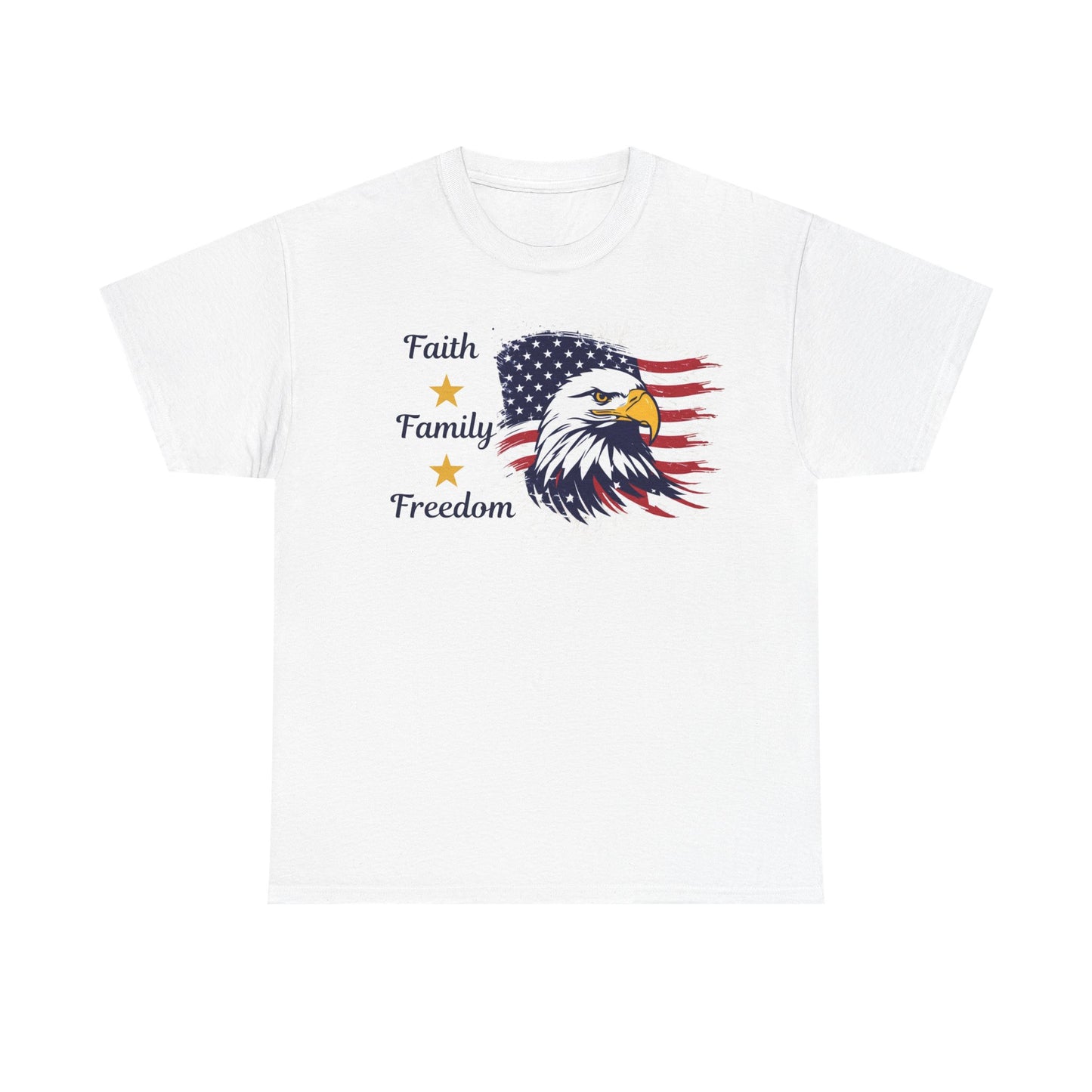 faith family freedom solid text