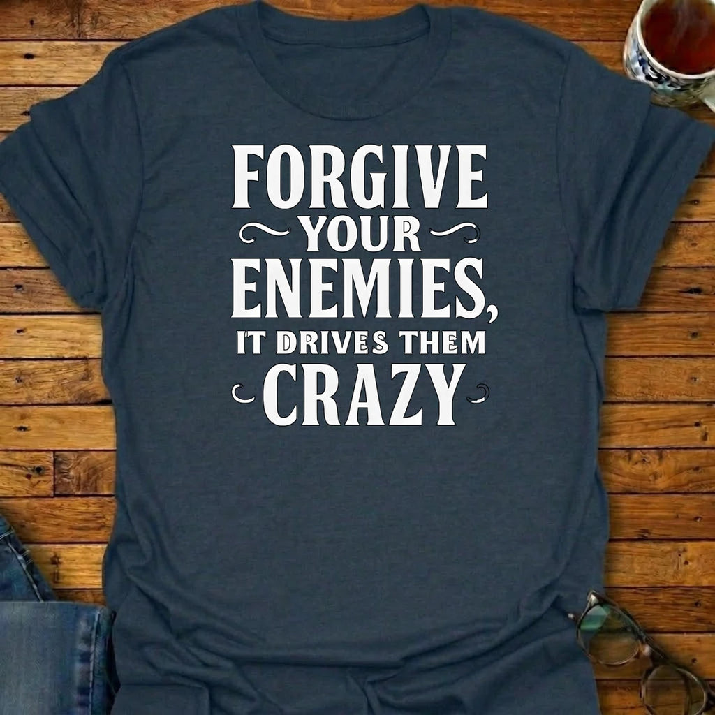Forgive Your Enemies Line Art T-Shirt