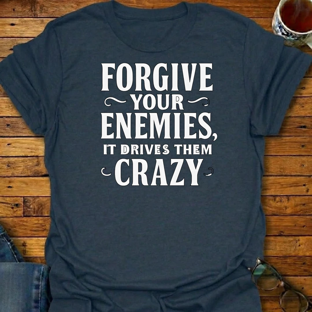 Forgive Your Enemies Line Art T-Shirt