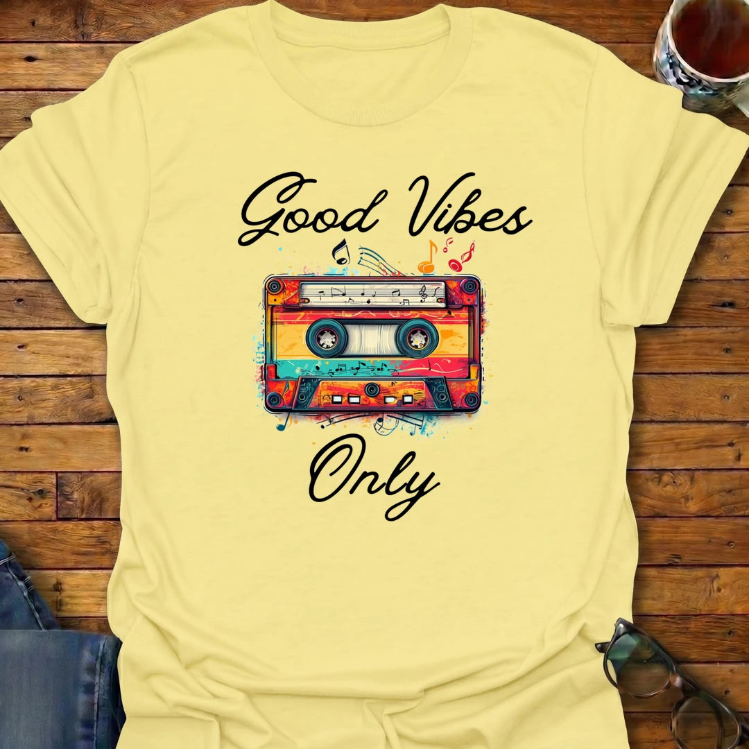 Good Vibes Only Cassette T-Shirt
