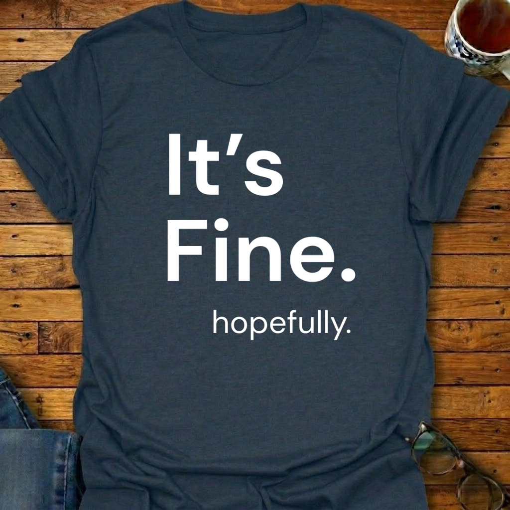 It's Fine. hopefully T-Shirt