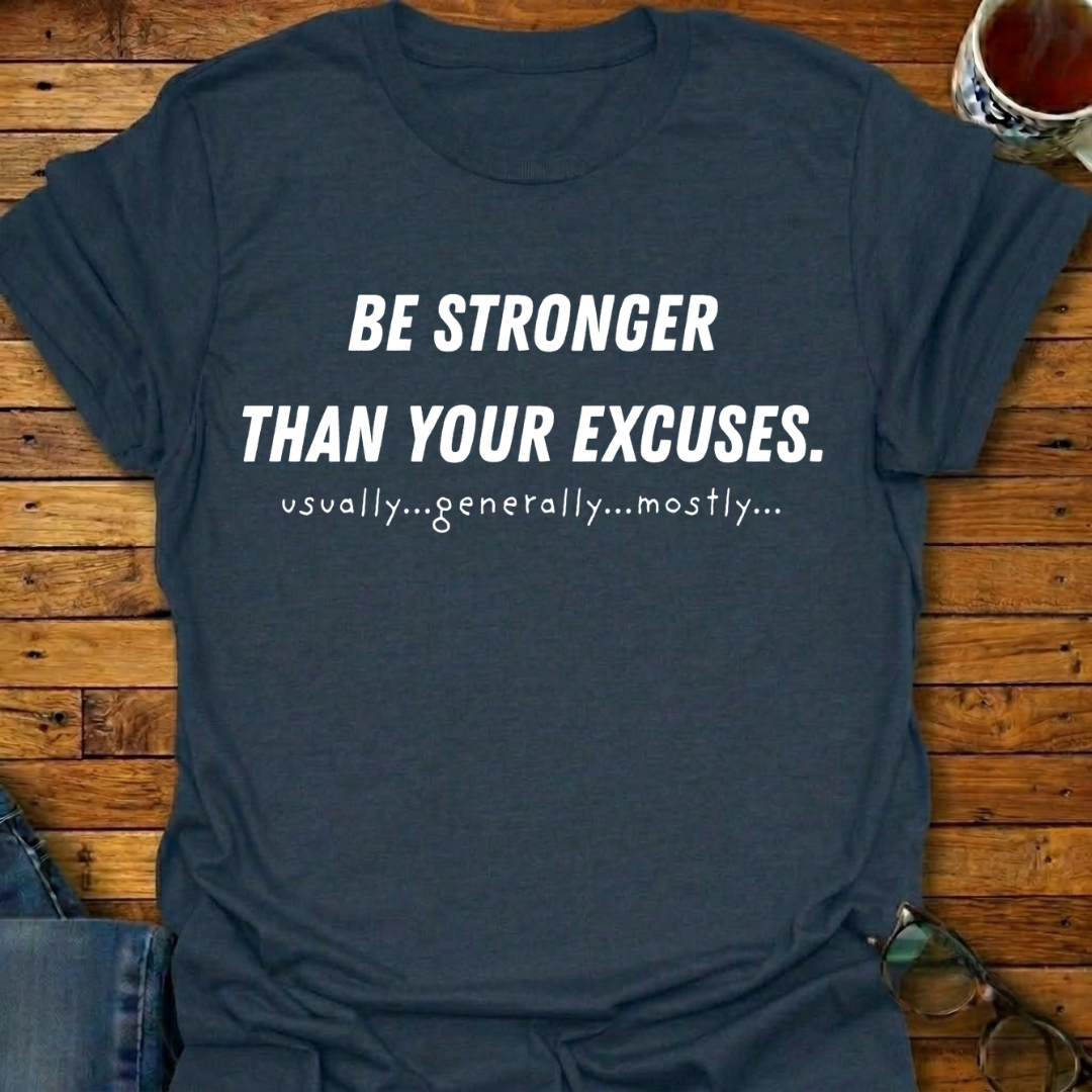 Be Stronger Than Your Excuses T-Shirt