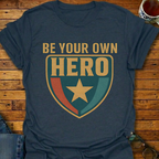 Be Your Own Hero Shield T-Shirt