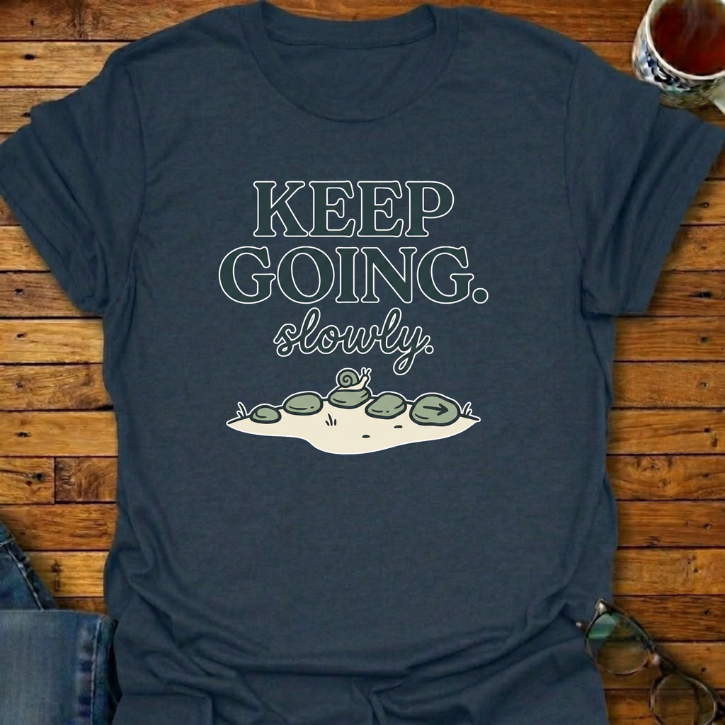 Keep Going Slowly Snail T-Shirt