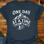 One Day At A Time Mountain T-Shirt