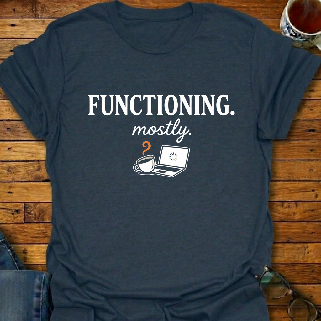 Functioning Mostly Coffee T-Shirt