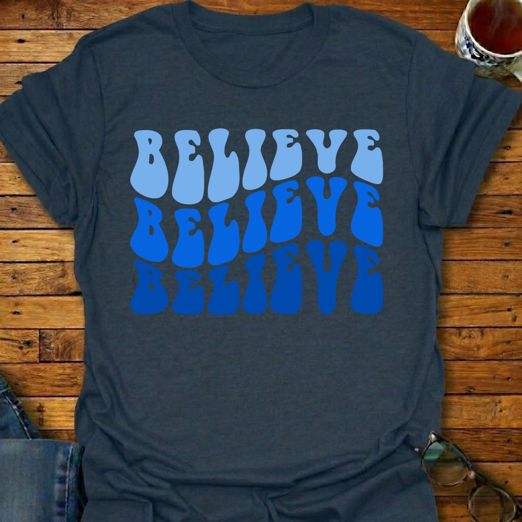 Believe Blue T-Shirt