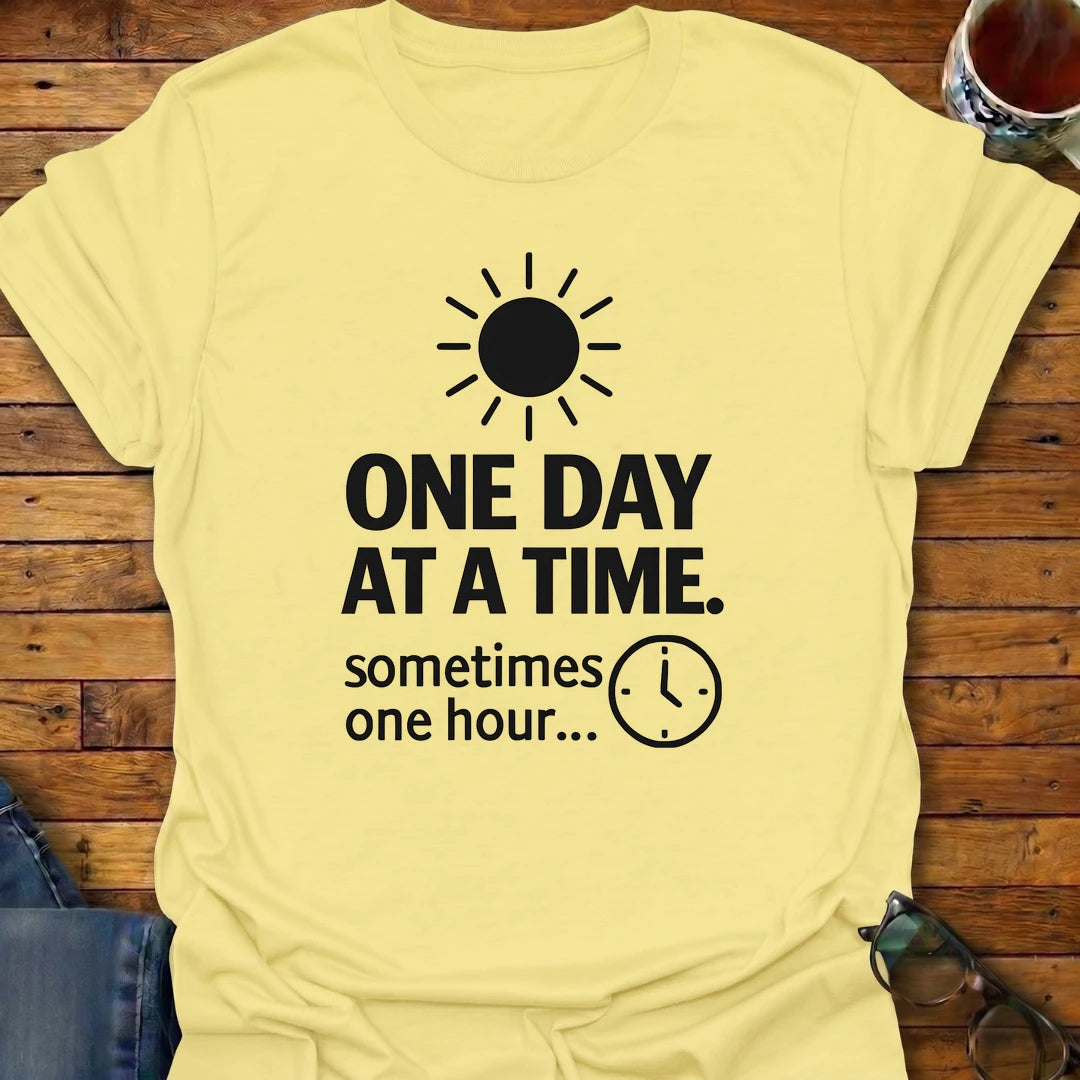 One Day At A Time Icon T-Shirt