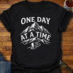 One Day At A Time Mountain T-Shirt