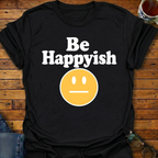 Be Happyish Emoji T-Shirt