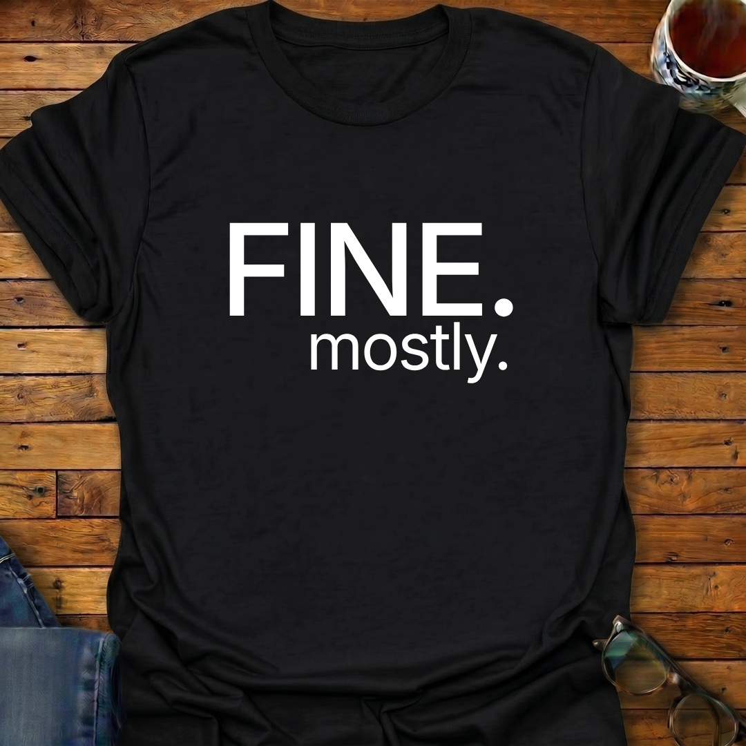Fine. Mostly T-Shirt