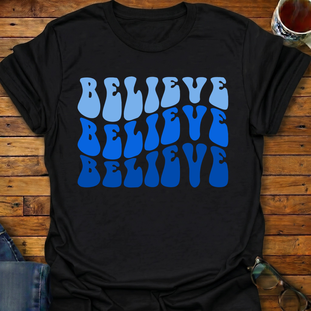 Believe Blue T-Shirt