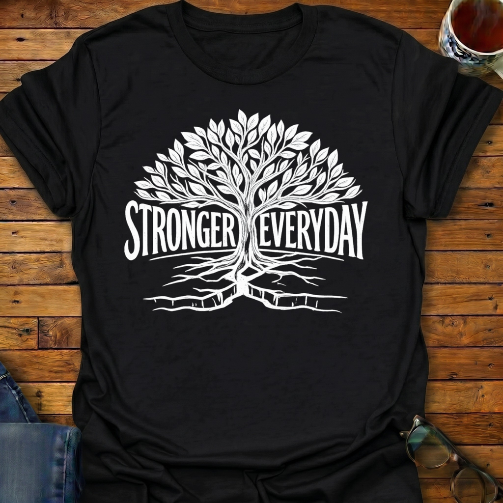 Stronger Everyday Tree T-Shirt