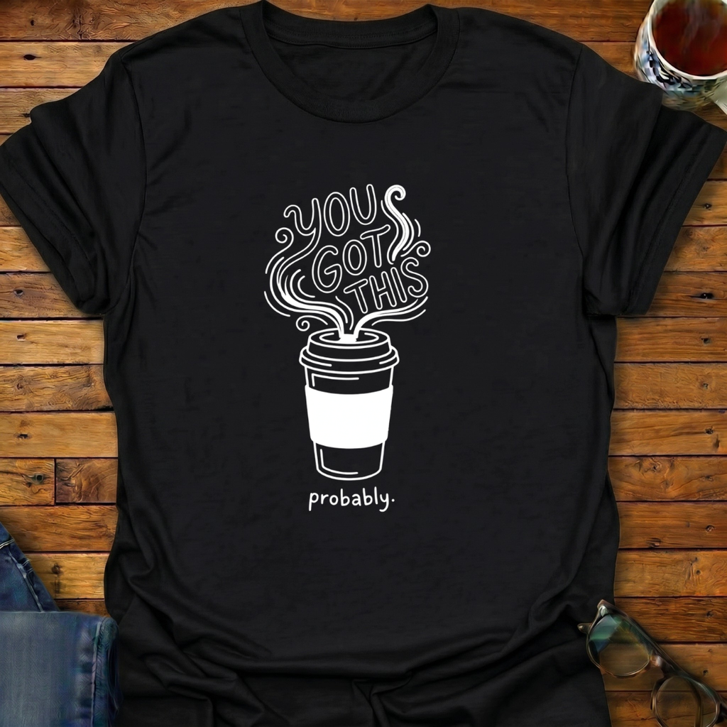 You Got This Prob Coffee T-Shirt
