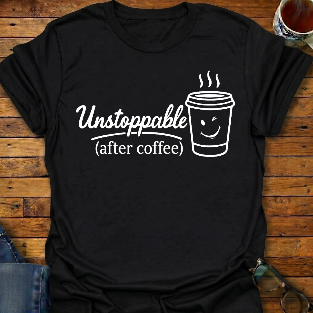 Unstoppable After Coffee T-Shirt