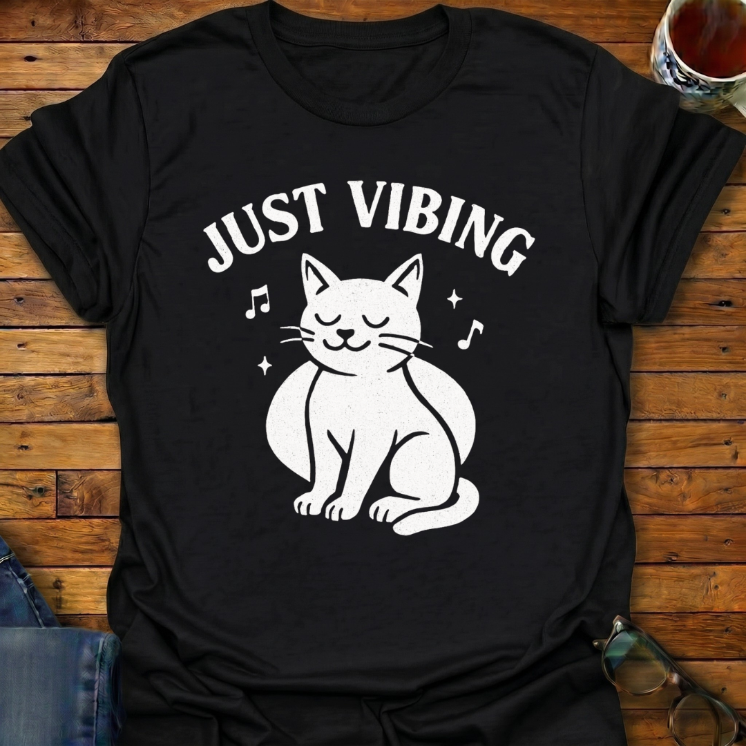 Just Vibing Cat T-Shirt
