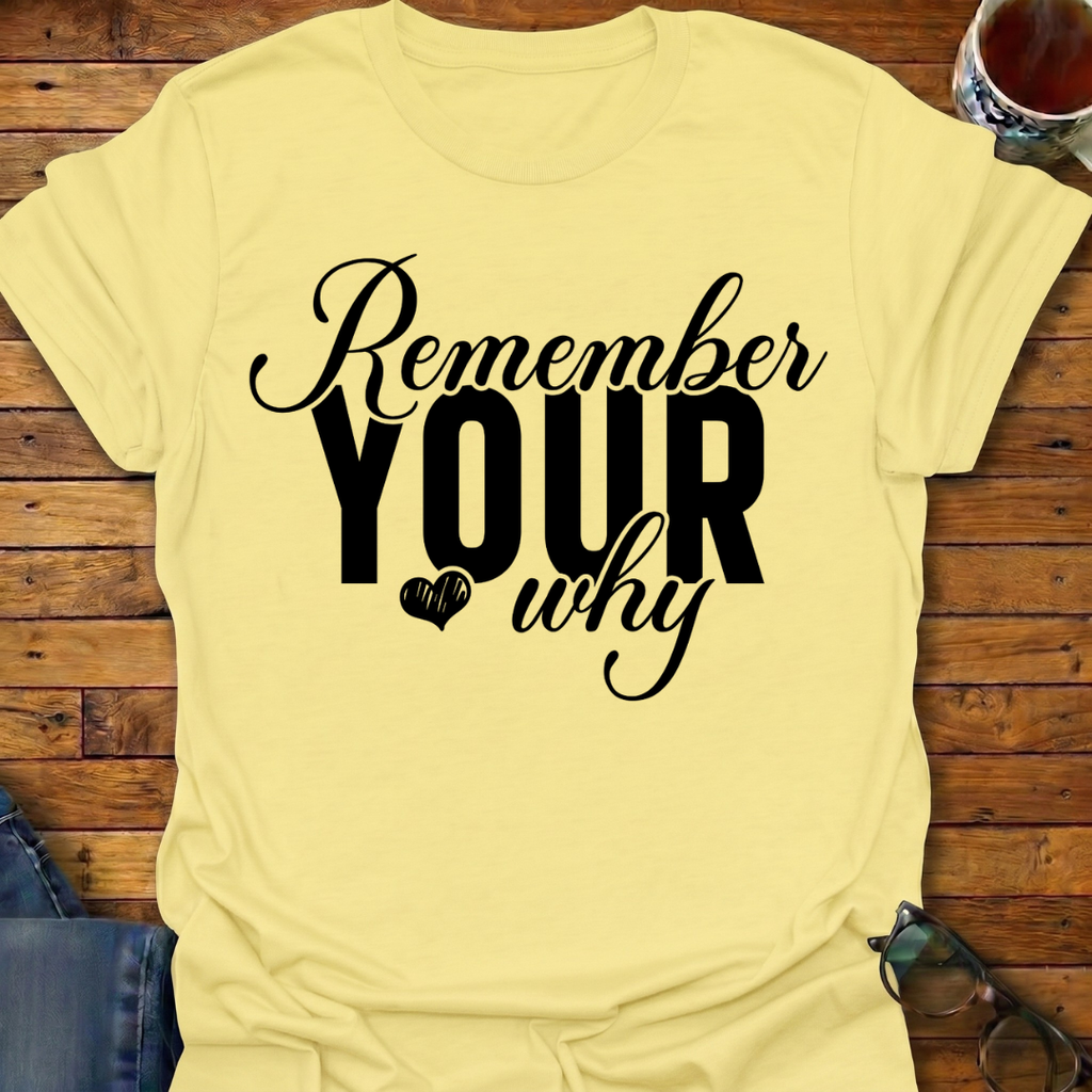 Remember Your Why T-Shirt