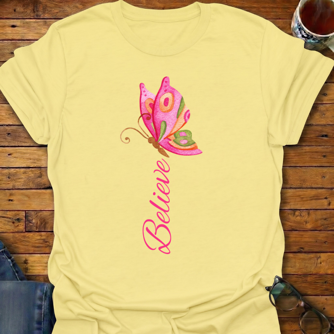 Believe Butterfly T-Shirt