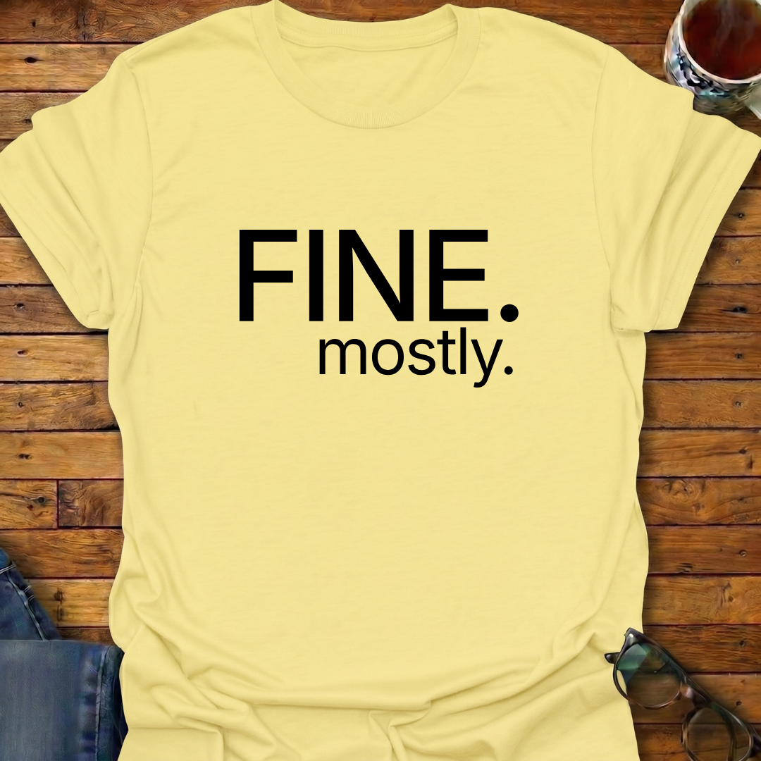 Fine. Mostly T-Shirt