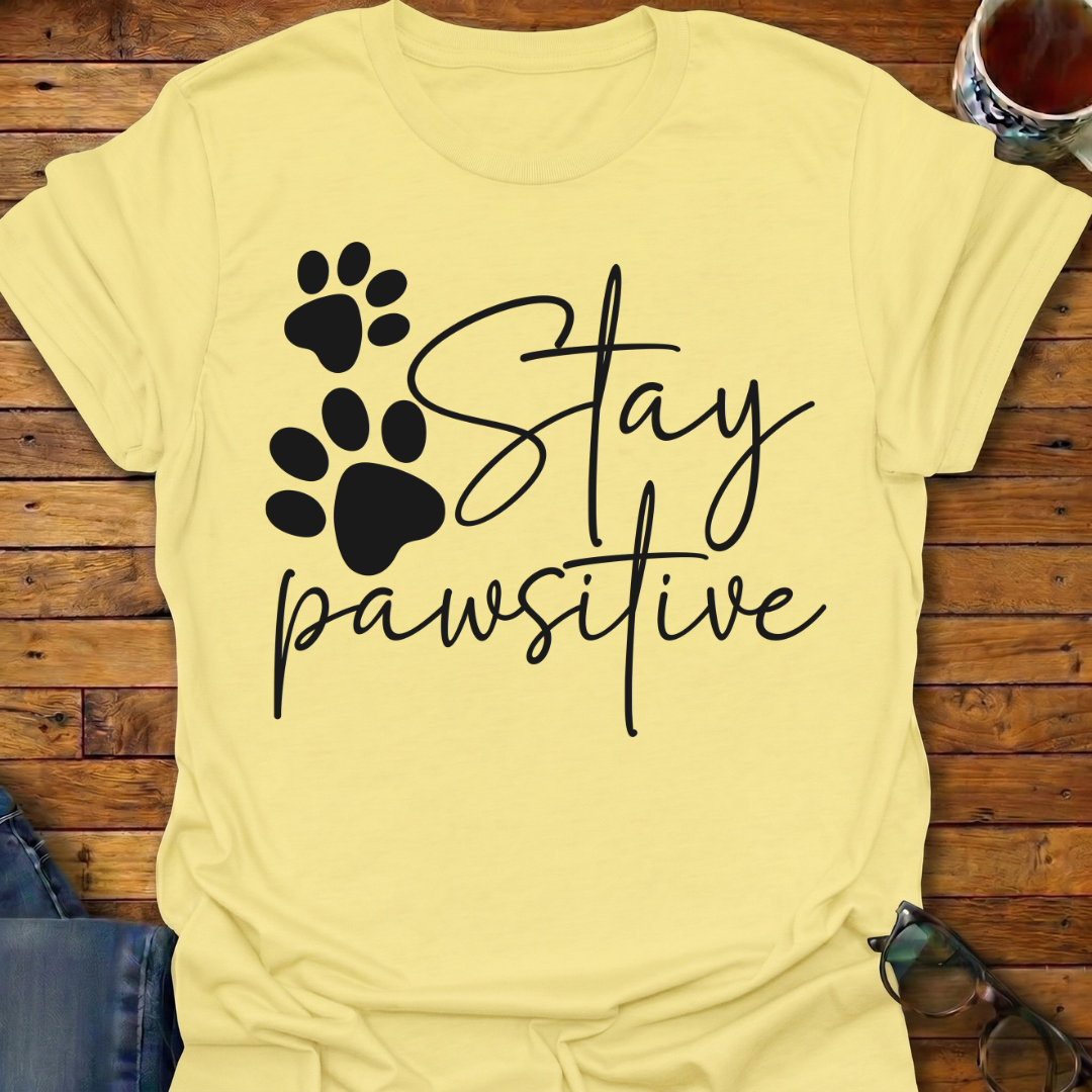 Stay Pawsitive T-Shirt