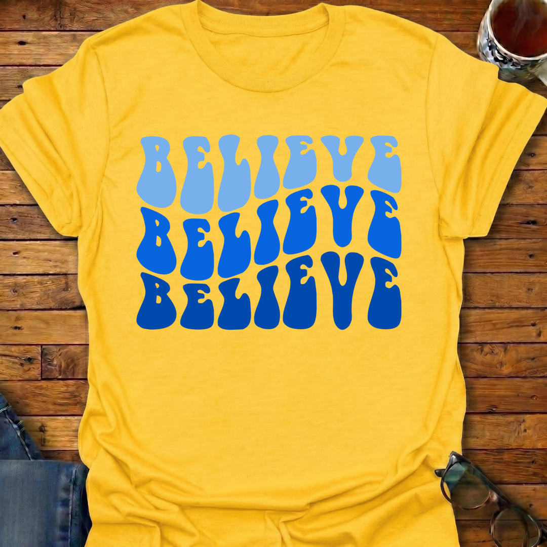 Believe Blue T-Shirt