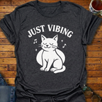 Just Vibing Cat T-Shirt