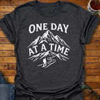 One Day At A Time Mountain T-Shirt