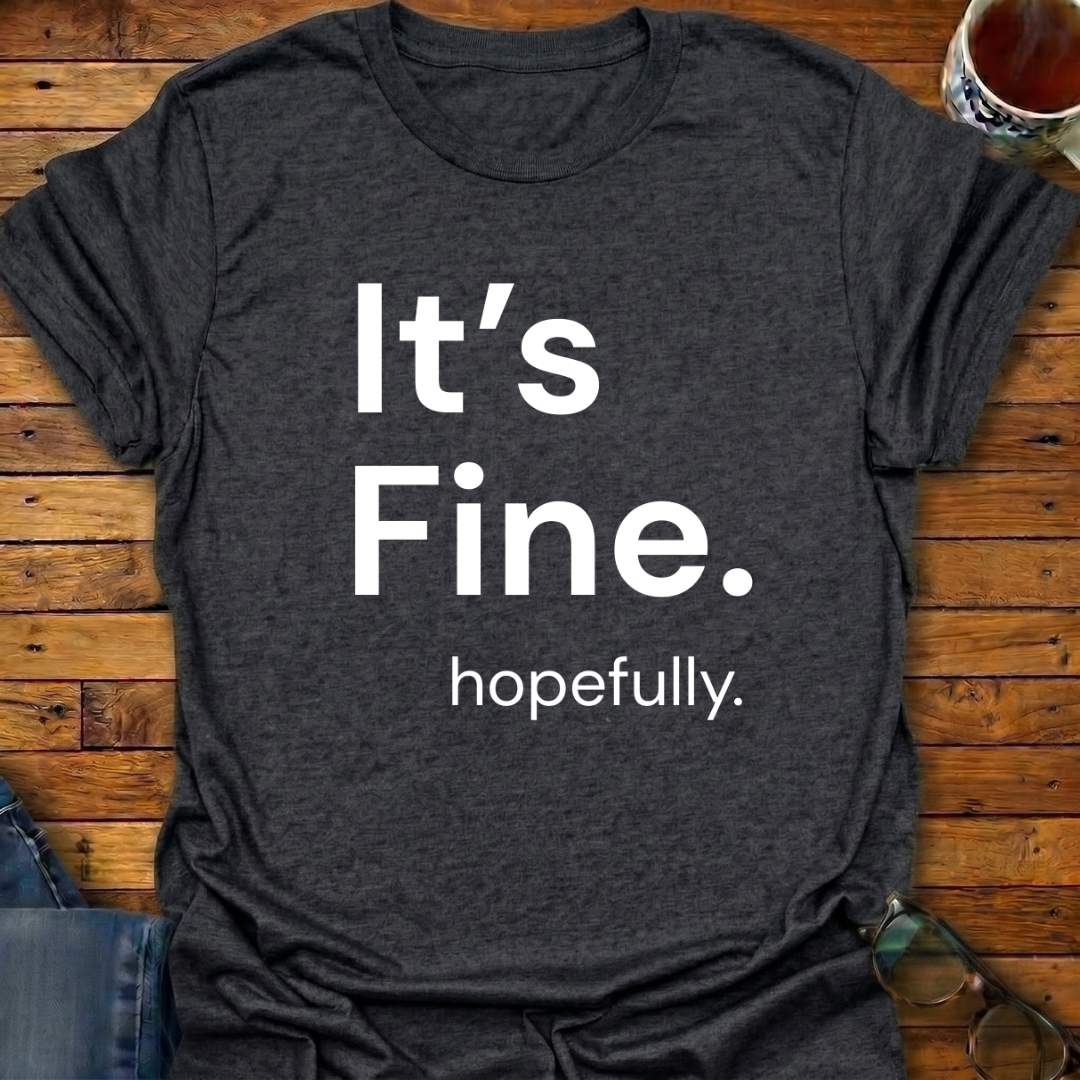 It's Fine. hopefully T-Shirt
