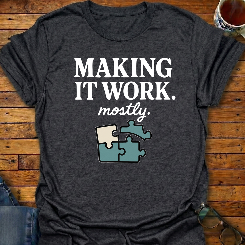 Making It Work mostly Puzzle T-Shirt