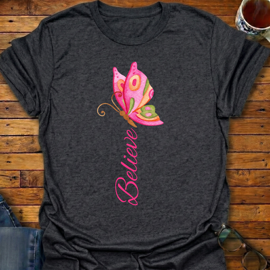 Believe Butterfly T-Shirt