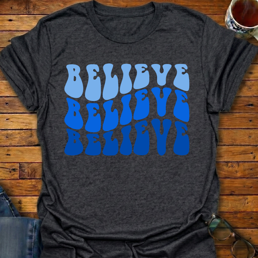 Believe Blue T-Shirt