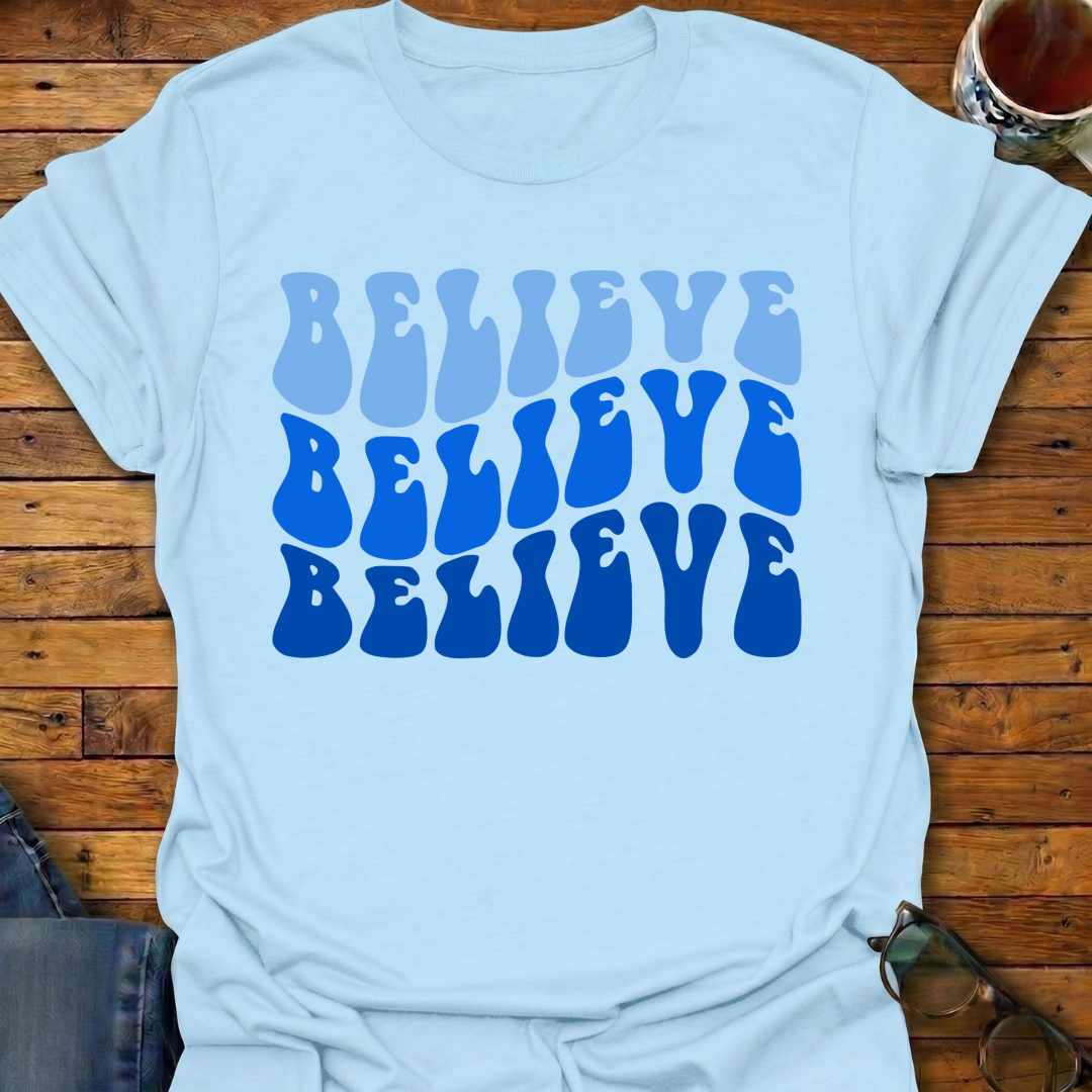Believe Blue T-Shirt