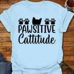 Pawsitive Cattitude T-Shirt
