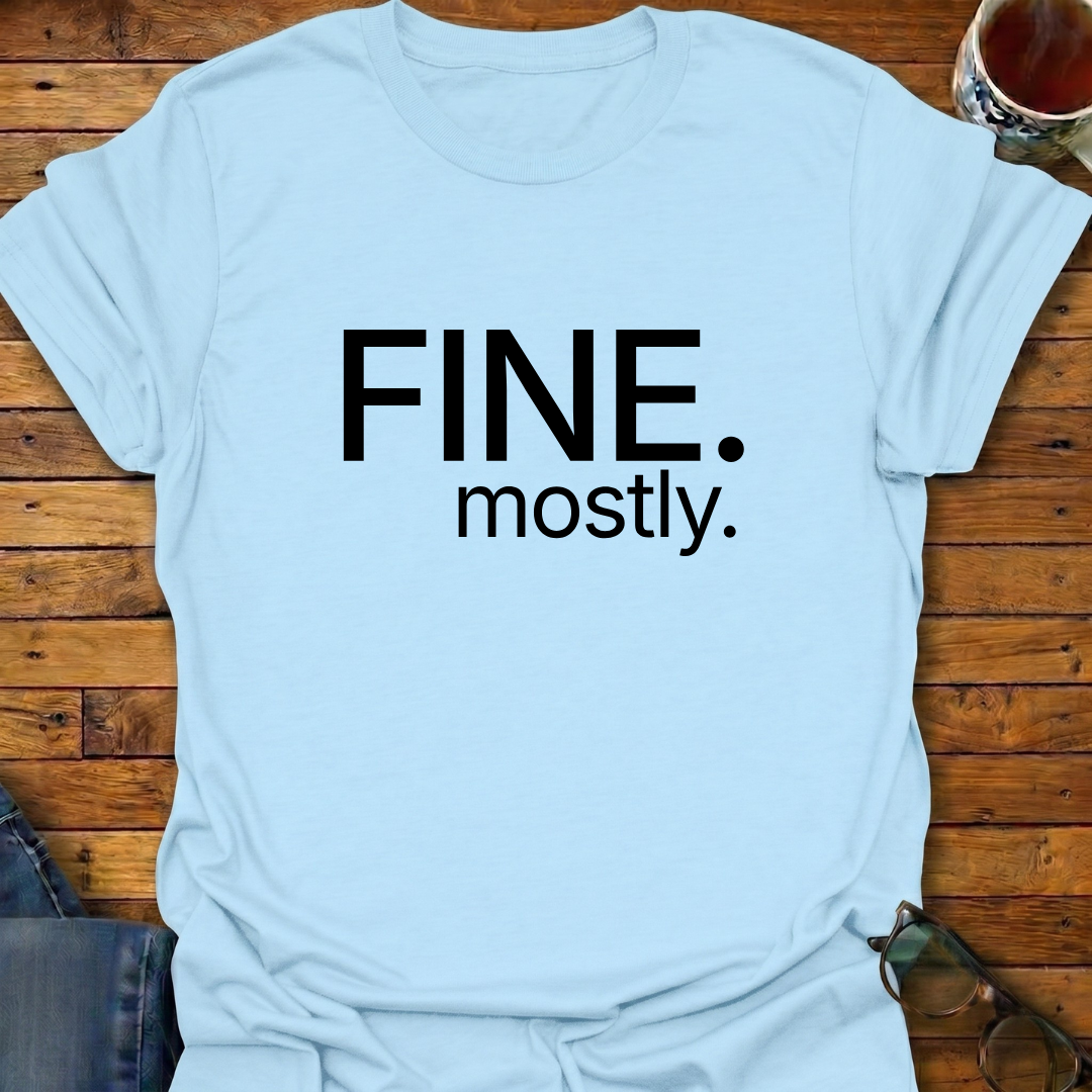 Fine. Mostly T-Shirt