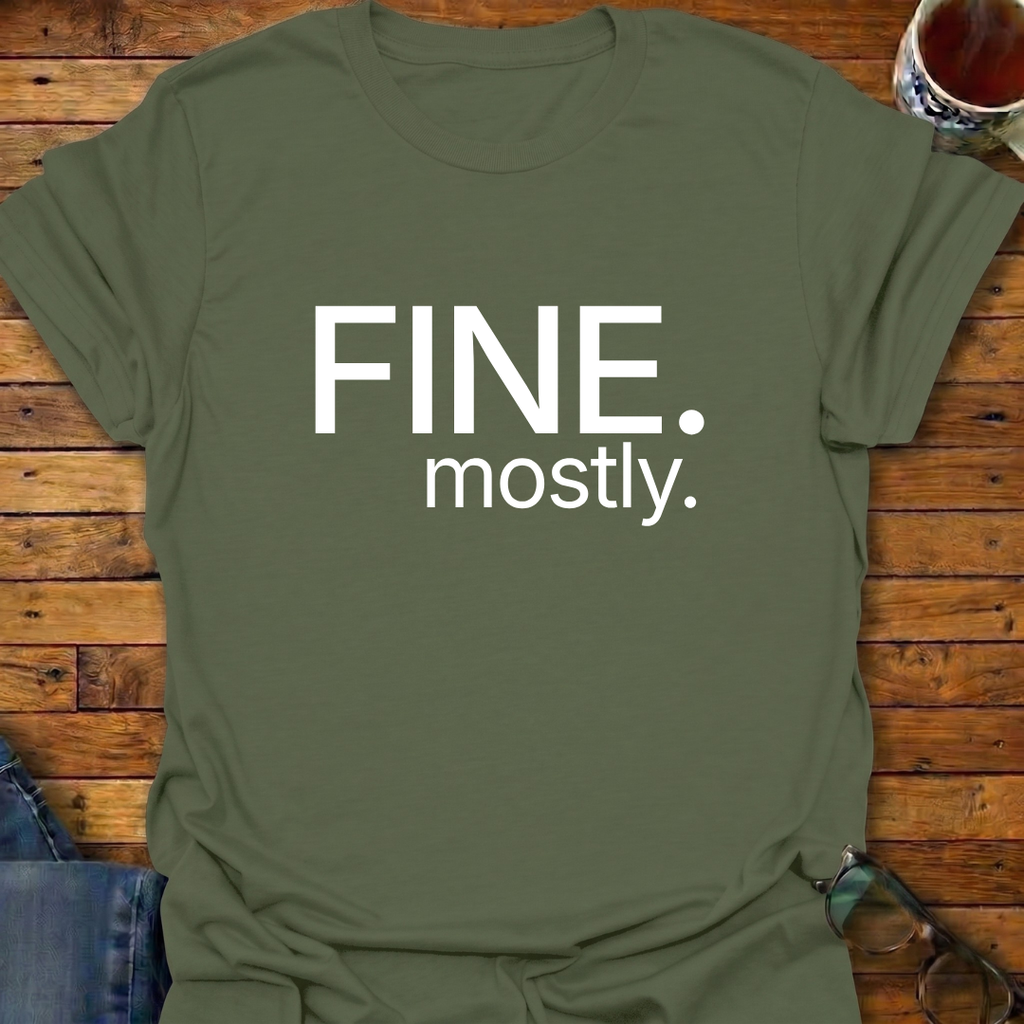 Fine. Mostly T-Shirt