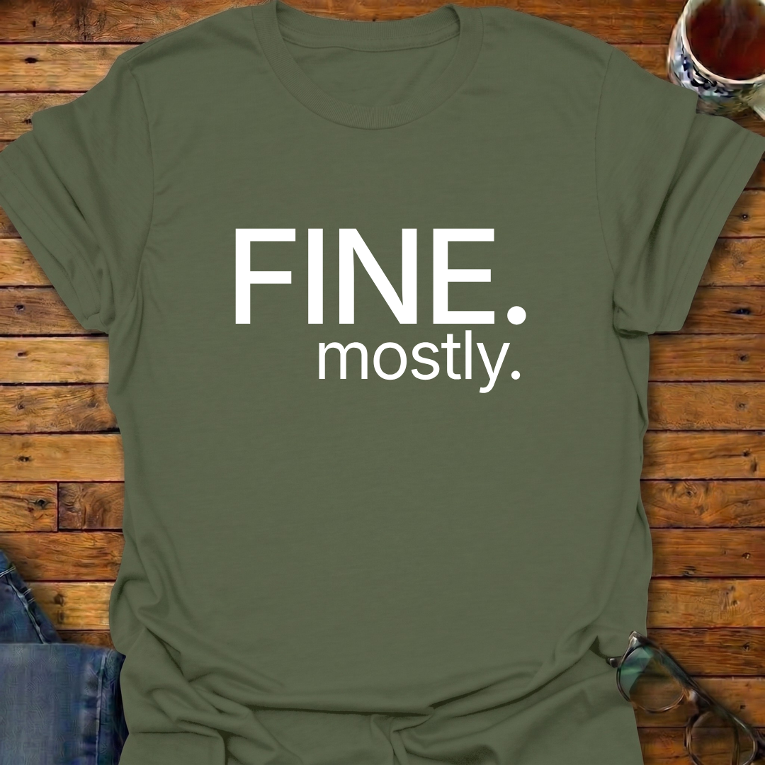 Fine. Mostly T-Shirt